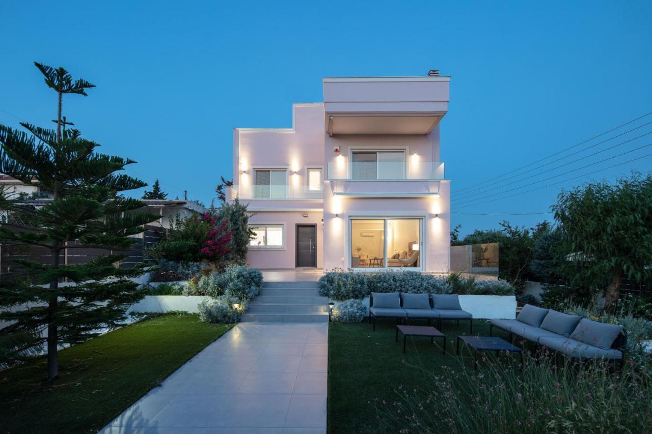 Grand Panoramic Villa Lagonissi Lagonisi Esterno foto